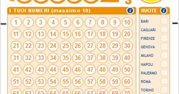 Le estrazioni del Lotto, SuperEnalotto e 10 e Lotto dell'11 luglio
