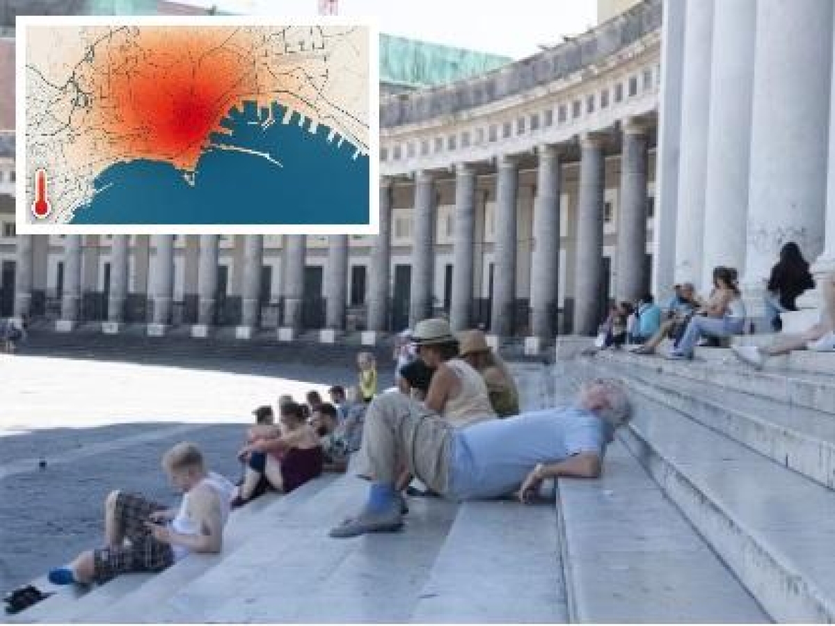 Ondate di calore a Napoli e Campania, sabato e domenica allerta di livello 2: temperatura percepita 37 gradi. Scatta piano speciale del Comune