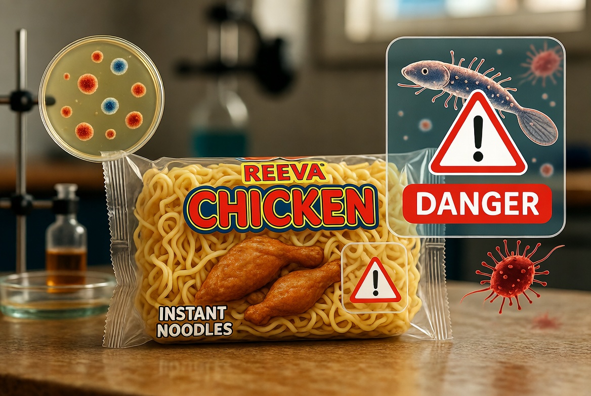 Allarme Salmonella in Europa: il Focolaio da Noodles Istantanei al Pollo che Coinvolge Bambini e Famiglie