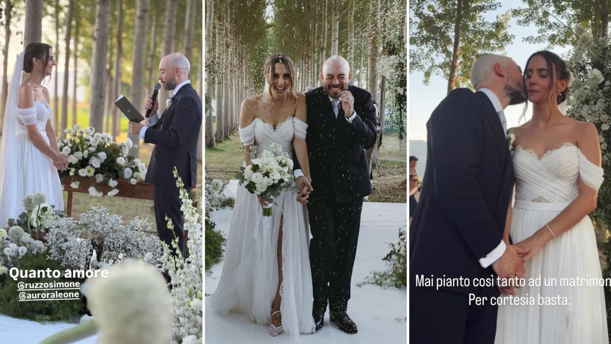 Aurora Leone e Simone Ruzzo, il grande 'sì' a San Leucio: È stato un giorno meraviglioso